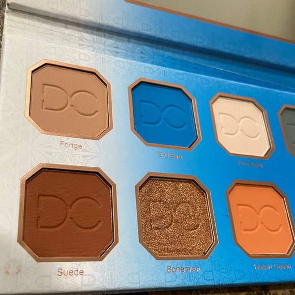 Dominique Cosmetics Rustic Glam Eyeshadow Palette Foils Flecks Authentic NWOB - Picture 4 of 9